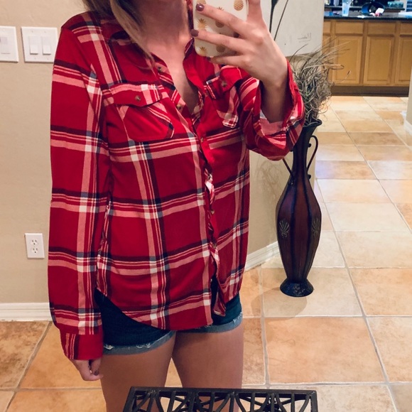 Passport Tops - Passport Plaid Button Down